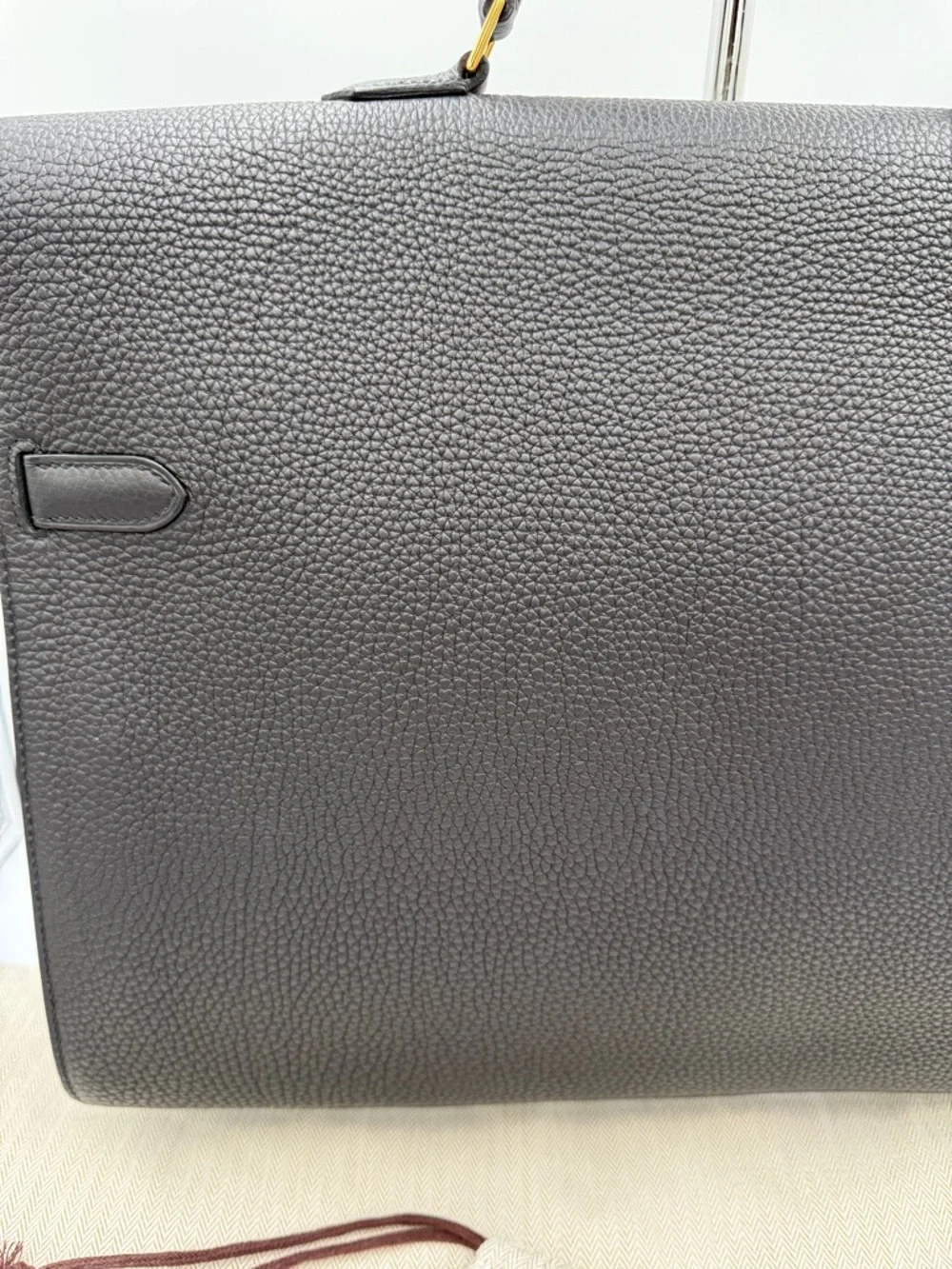 Hermes Kelly 38 HORSESHOE with Gold Hardware
